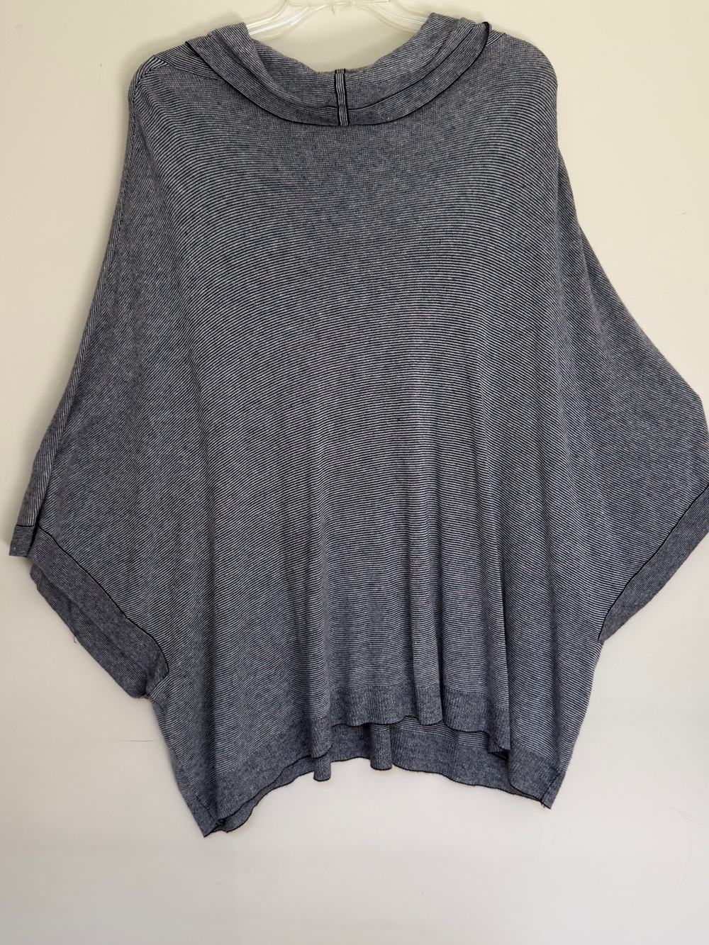 Zenergy Striped Knit Sweater in Dark Blue and White #211